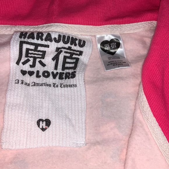 NWOT Harajuku Lovers Hoodie - Picture 3 of 9